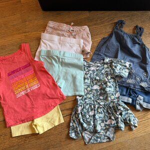 Baby Girl Summer Clothes Bundle (8 items) | Size 18-24 Months